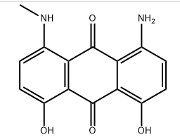 1-Amino-4,5-dihydroxy-8-(methylamino)anthraquinone