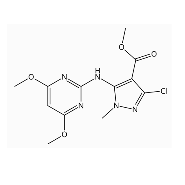 Methyl 3-chloro-5-[(4,6-dimethoxy-2-pyrimidinyl)amino]-1-methyl-1H-pyrazole-4-carboxylate