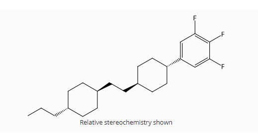 1,2,3-Trifluoro-5-[trans-4-[2-(trans-4-propylcyclohexyl)ethyl]cyclohexyl]benzene
