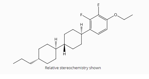 1-Ethoxy-2,3-difluoro-4-[(trans,trans)-4′-propyl[1,1′-bicyclohexyl]-4-yl]benzene