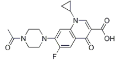 N-acetyl ciprofloxacin