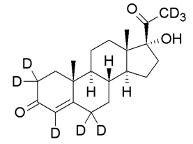 17α-Hydroxyprogesterone-d8 (2,2,4,6,6,21,21,21-d8)