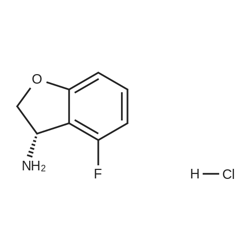 (S)-4-Fluoro-2,3-dihydrobenzofuran-3-amine hydrochloride