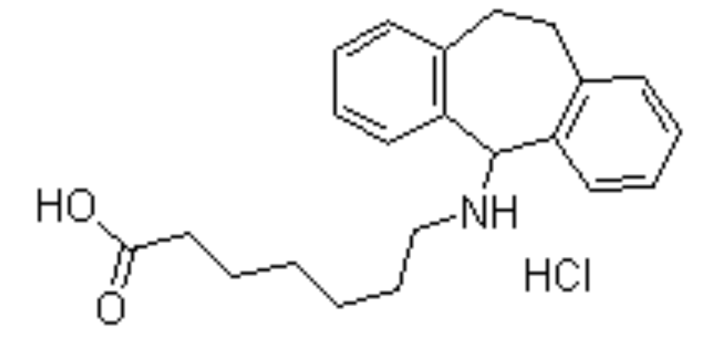 Amineptine hydrochloride