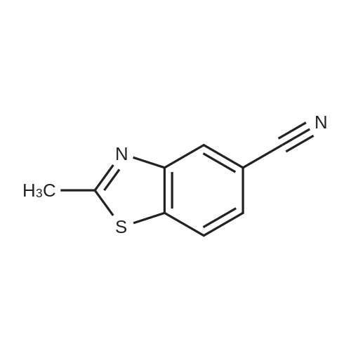 2-Methylbenzo[d]thiazole-5-carbonitrile